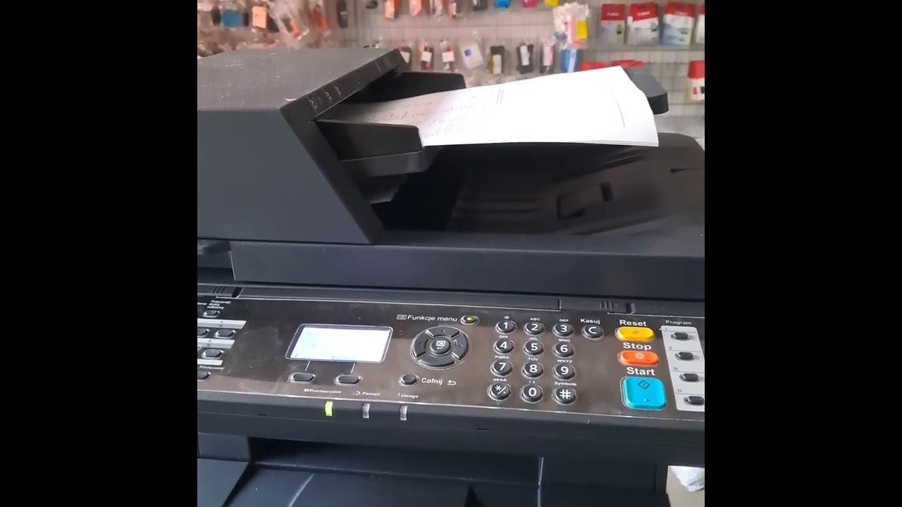 Kyocera Ecosys M3040dn praca urzadzenia