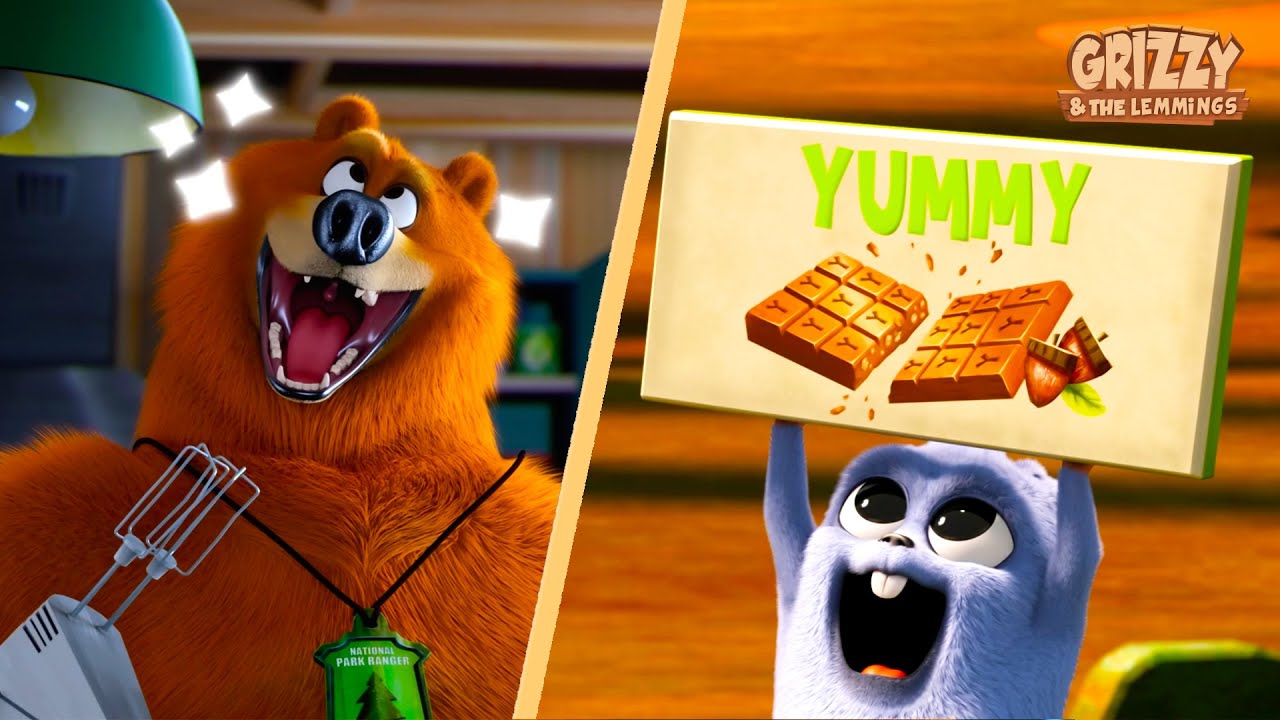 Czekoladowe Szały Kompilacja Grizzy'ego i Lemming&oacute;w 🍫🐻🐹
