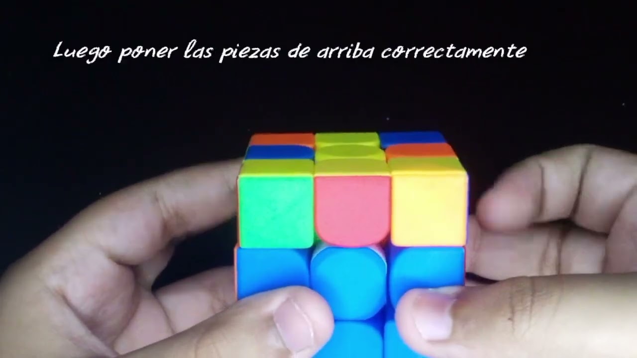 Cómo resolver un cubo de rubik 