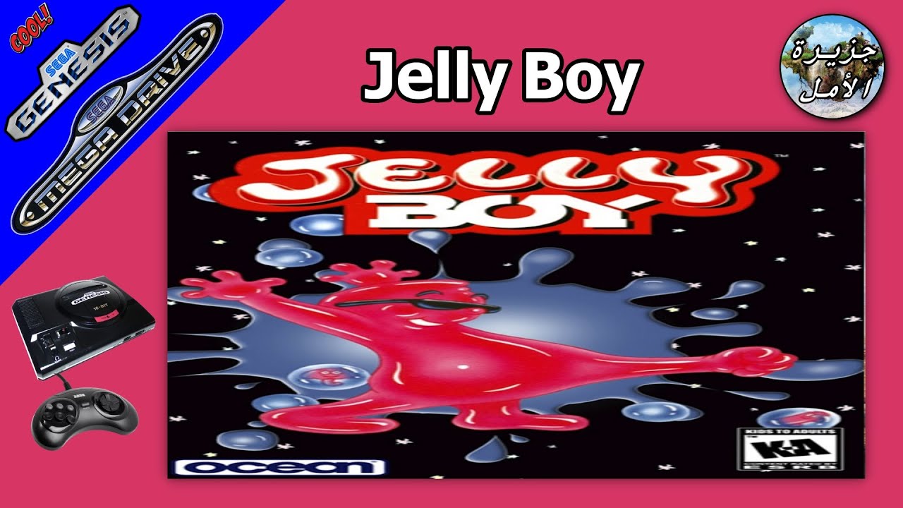 لعبة ولد الجيلي || Jelly Boy ( Sega Genesis/Mega Drive )