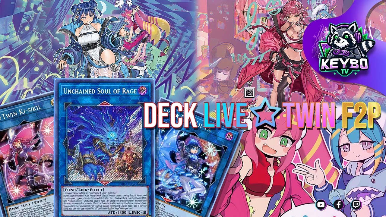 DECK LIVE ☆ TWIN - EVIL☆TWIN 💗 - F2P ( FREE TO PLAY) FAMOSAS IRMÃS GÊMEAS ACORRENTADAS 💗