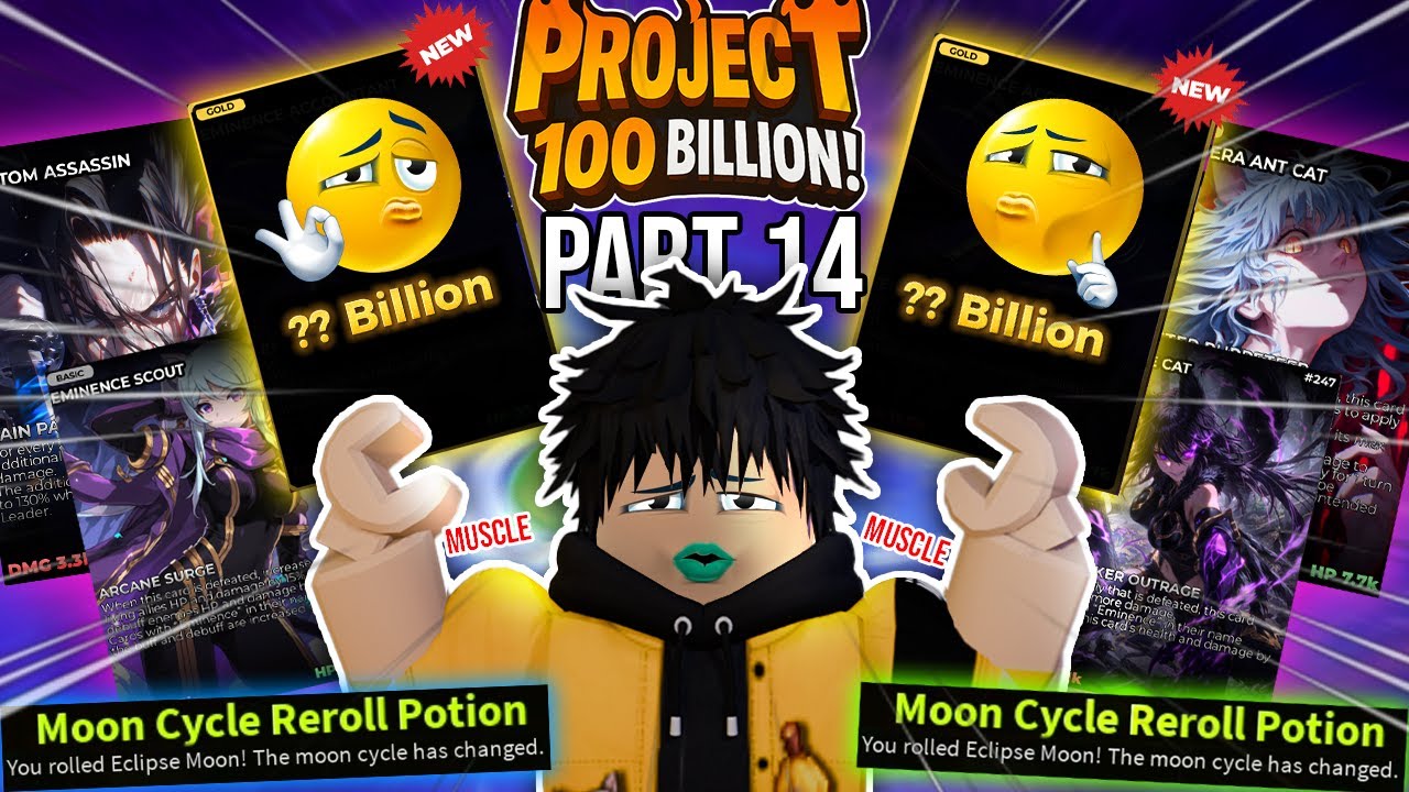 NO WAY! 2 NEW STRONG CARDS!!  – Project 100 Billion! (Part 14) Anime Card Clash!