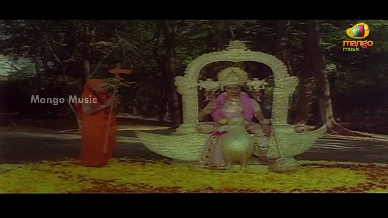 Sri Devi Mookambika Movie Songs - Namasthesthu Maha Maaye Song - Sridhar, Vajramuni, Bhavya