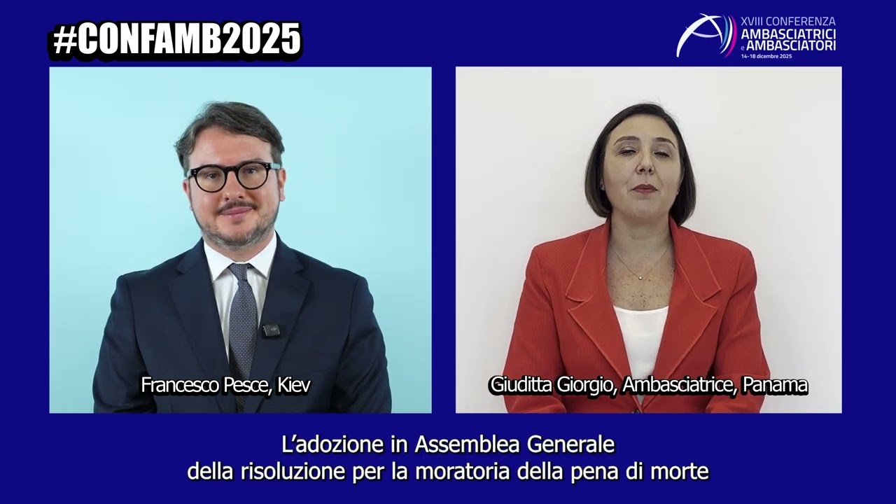 Intervista a due generazioni di diplomatici: Francesco Pesce e Giuditta Giorgio