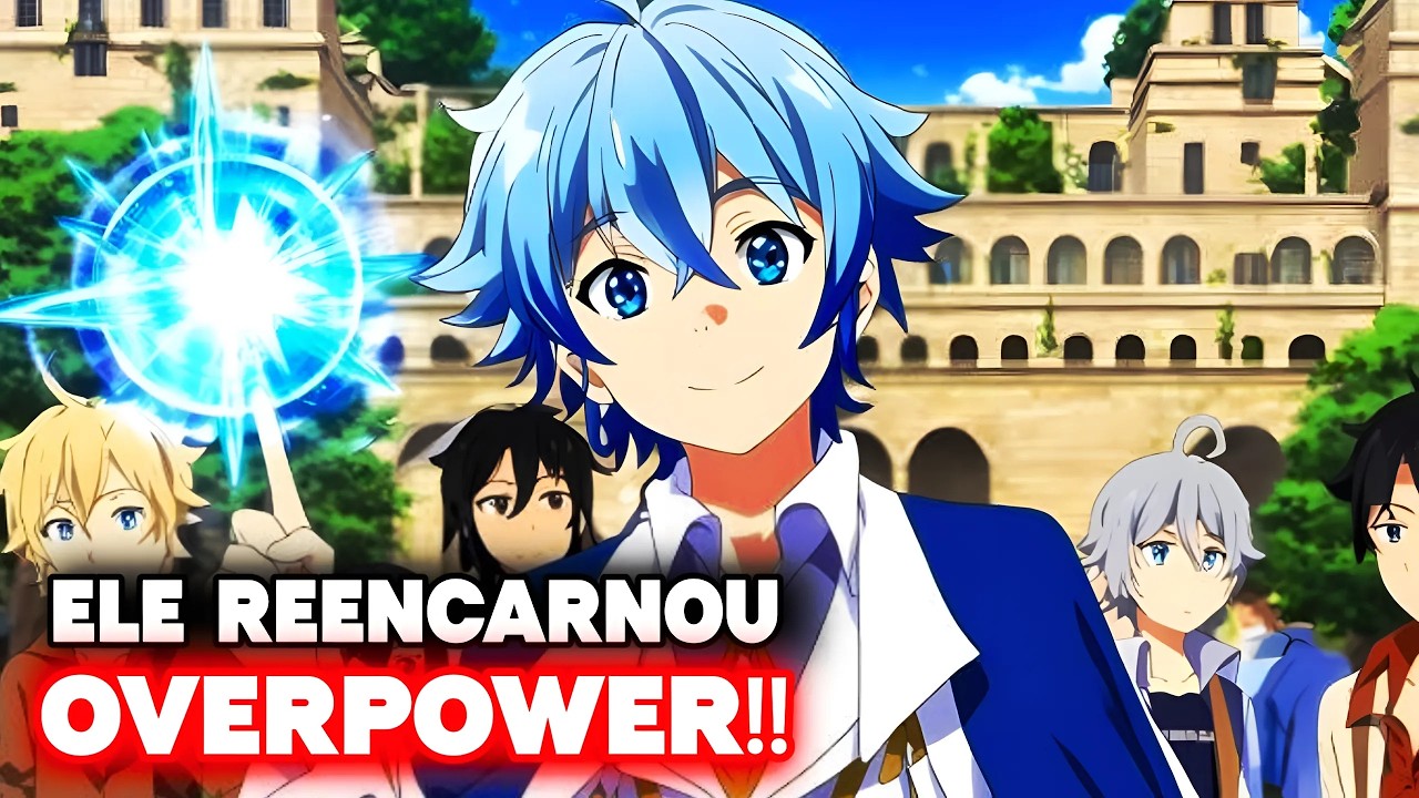 💥TOP 10 MELHORES Animes ISEKAI Onde o Protagonista REENCARNA Como Um PRODÍGIO OVERPOWER!