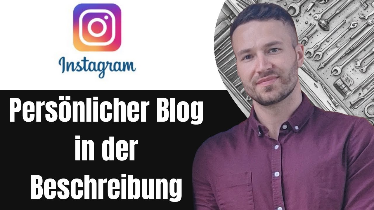 Instagram pers&ouml;nlicher Blog zur Beschreibung hinzuf&uuml;gen Tutorial
