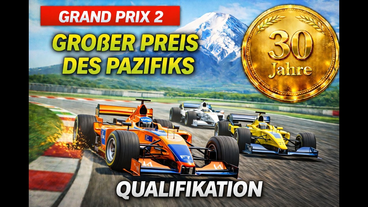 Großer Preis des Pazifiks 🇯🇵 Qualifikation #S8E04 🏁 Grand Prix 2 (x86GP2)