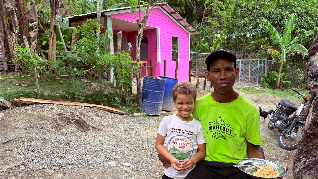 DÍA 41. CONSTRUYENDO LA CASA DE RUFINO Y SUS HIJAS HUÉRFANAS DE MADRE. 