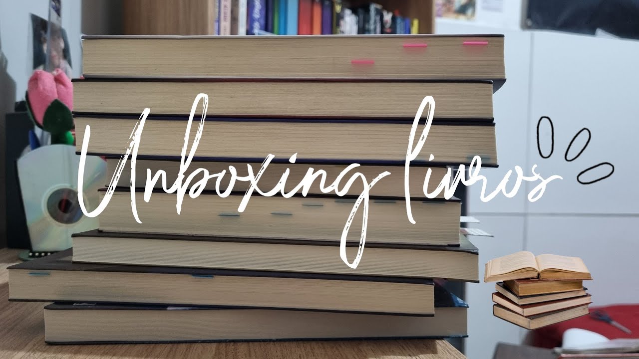 Unboxing livros Suspense (NO VOICE)