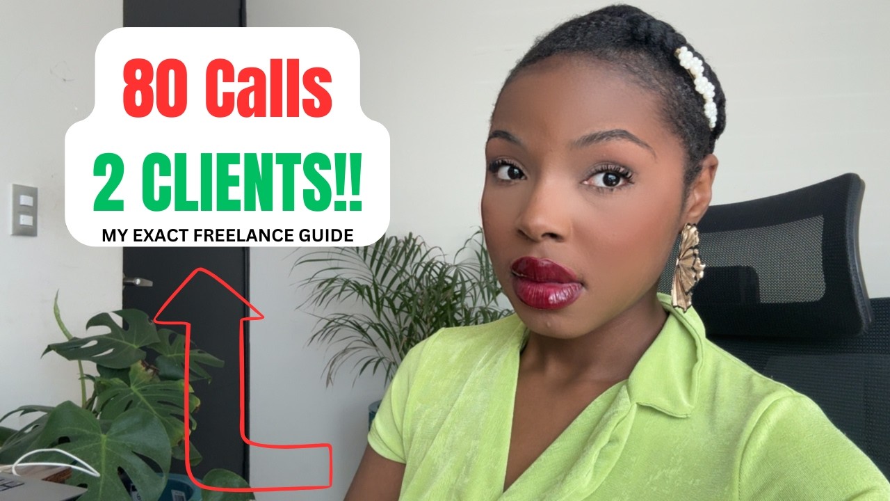 80 Calls, 2 Clients, No BS. My Exact Freelance System