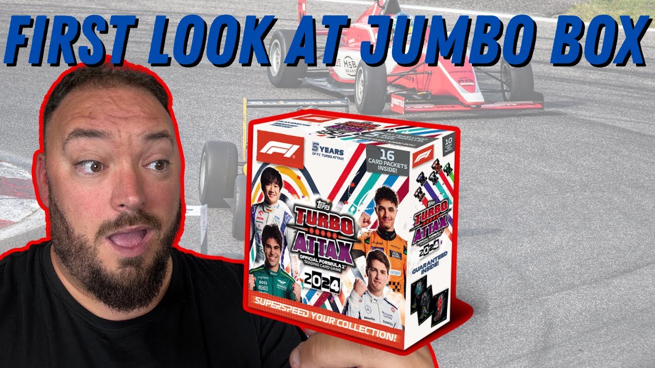 First Look Jumbo Box turbo attax 2024 | Black edge cards