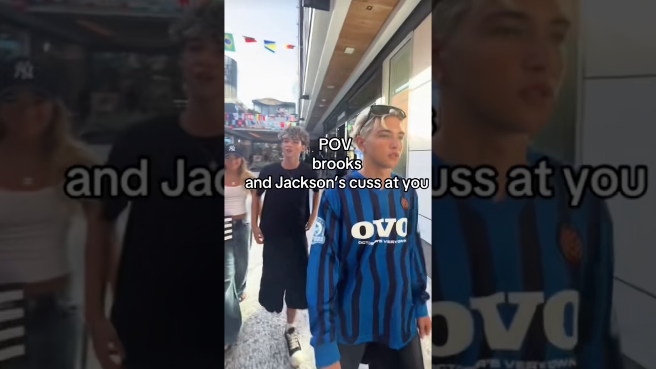 btw guys its a skit #brooks #jackson #tiktok #repost #fypシ゚viral #drama #fyp #skit #funny
