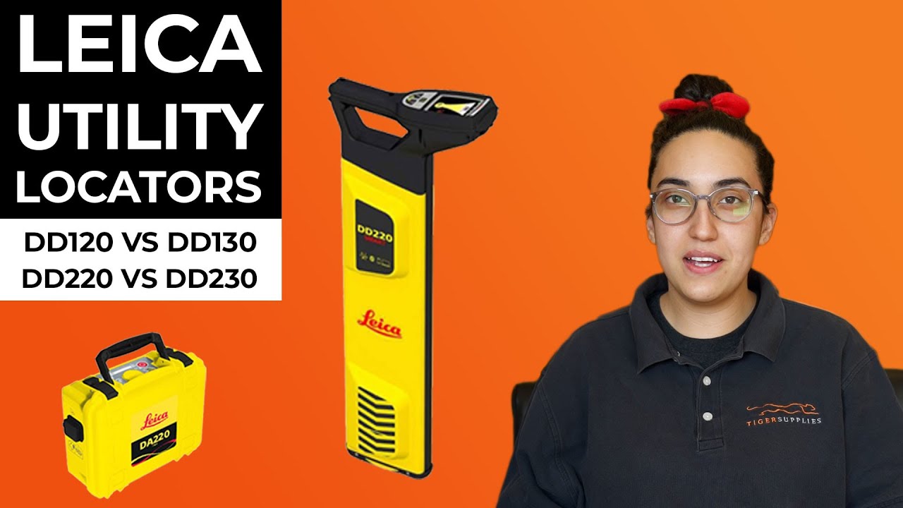 Leica DD Utility Locators - DD120 vs DD130 and DD220 vs DD230