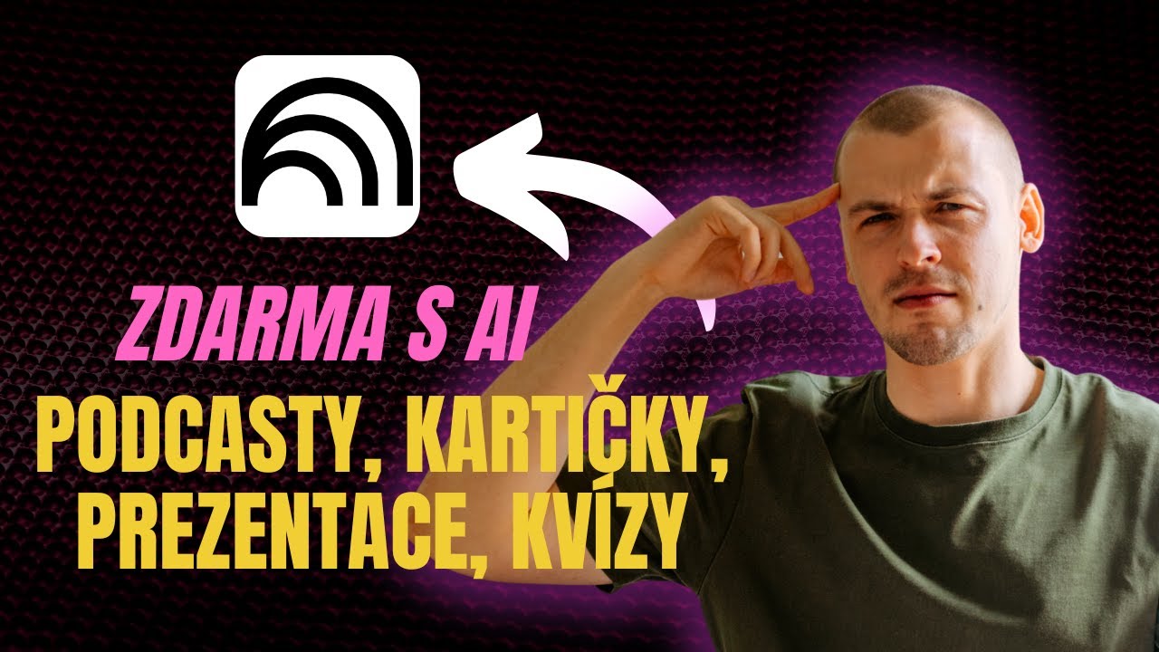 Nejlepší AI pro studenty - zdarma vytvoří podcasty, videa i prezentace!
