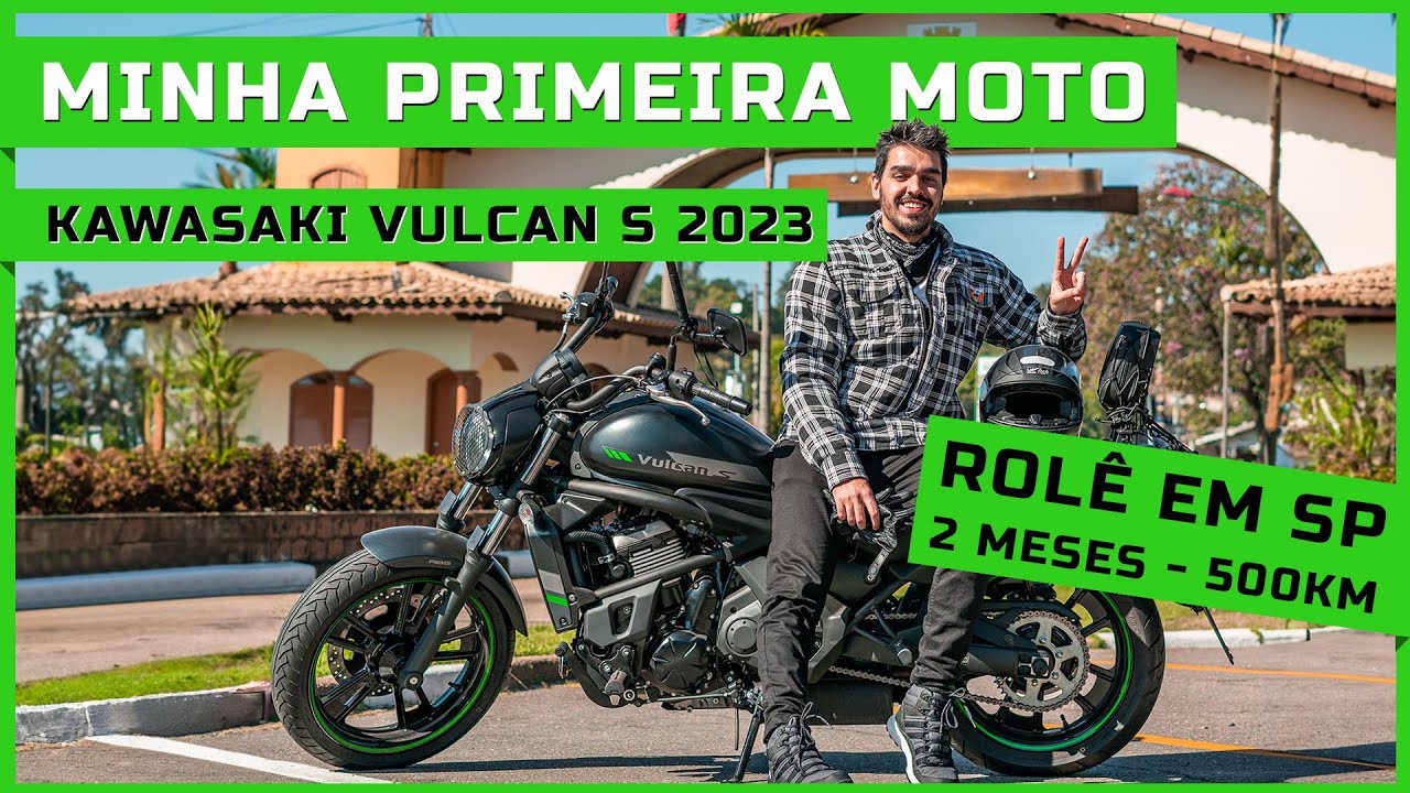 Kawasaki Vulcan S 650 - MINHA PRIMEIRA MOTO - Vlog Rodando na Cidade de São Paulo