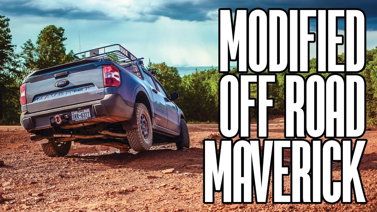 Maverick vs. a Speed Bump: The Ultimate Off-Roading Challenge!