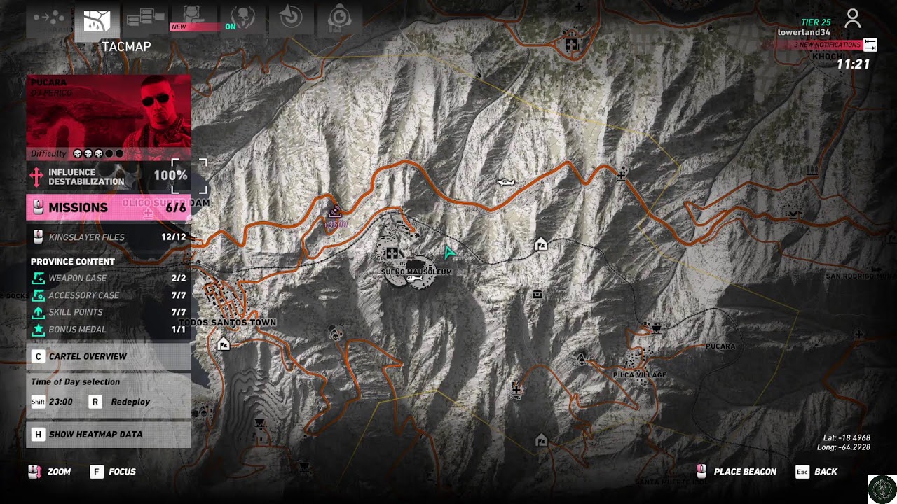 Ghost Recon Wildlands | Part 16 - El Sueño Final Boss & 100% True Ending - No Commentary (4K 60FPS)