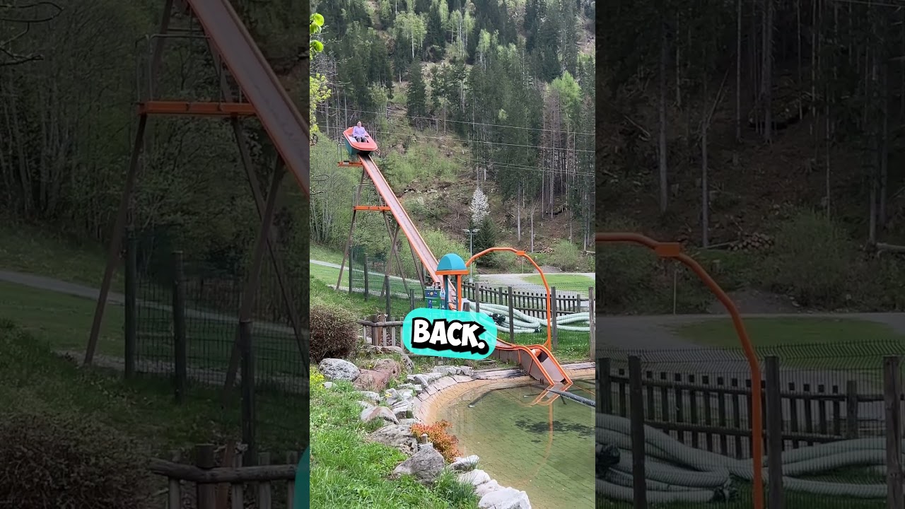 They Built a Rollercoaster In Their Backyard 😳 #shorts