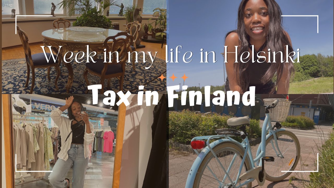 LIVING IN FINLAND VLOG|| Tax in Finland, tamminiemi museum || summer is here