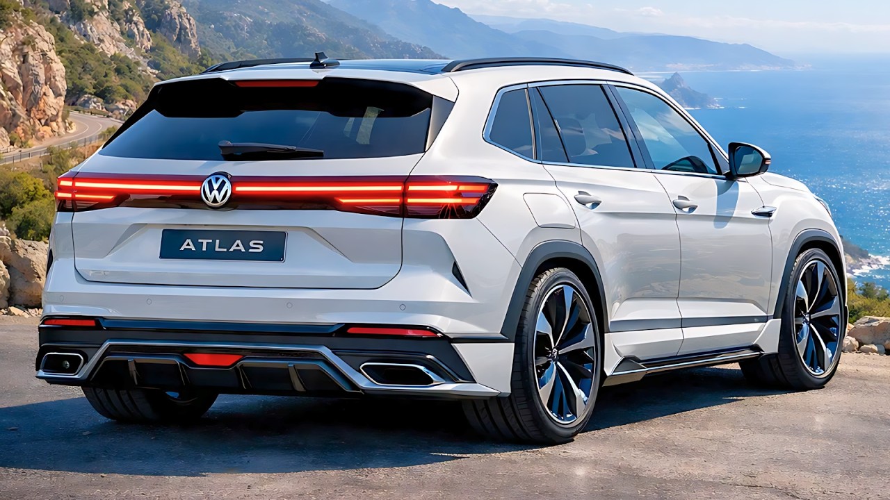 Совершенно новый Volkswagen Atlas 2027 года &mdash; больше, умнее, лучше!