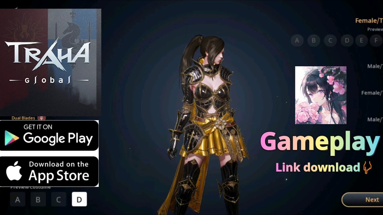 TRAHA - Global - Android/Ios Gameplay | Link new version 👇🎵