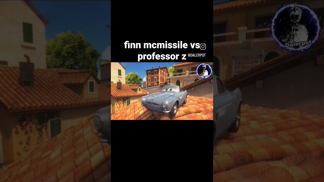 finn macmissile vs professor z #finnmcmissile #professorz #cars #coches #coche #rayomcqueen