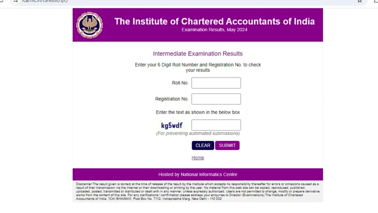 ICAI CA Result 2024 How to Check Your Score!