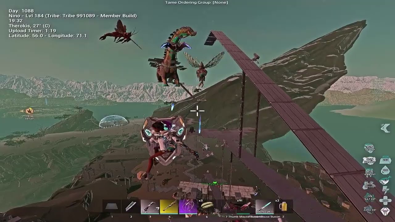 DEFENDING THE CRIB | Suicide Squad vs Kibble | Ark Official PvP ASA  | PvP HIGHLIGHTS #5