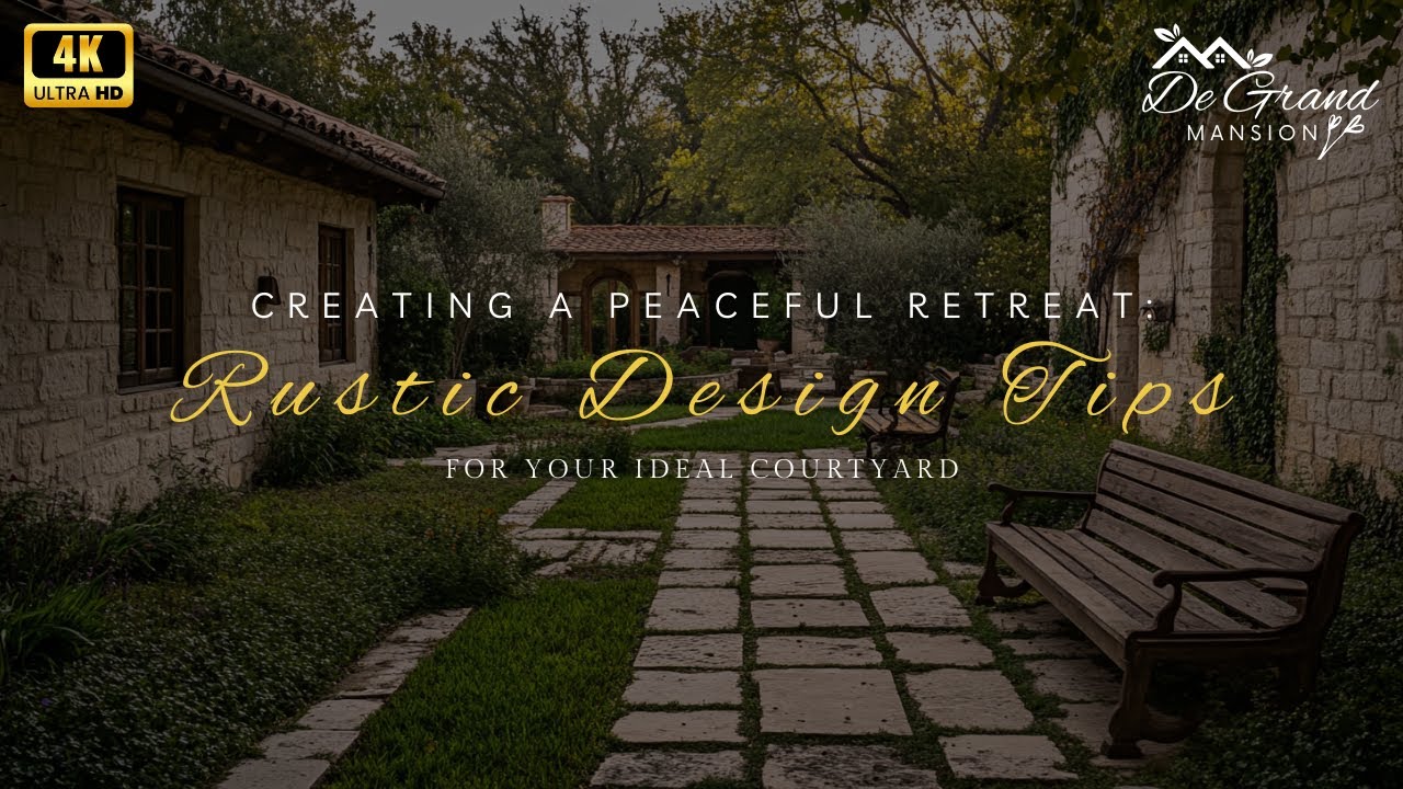 Creating a Peaceful Retreat: Rustic Design Tips for Your Ideal Courtyard