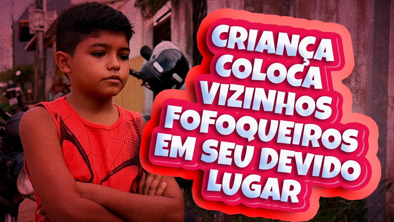 Criança coloca vizinhos fofoqueiros em seu devido lugar