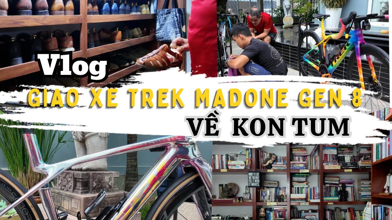 GIAO TREK MADONE GEN 8 VỀ KON TUM. BẤT NGỜ TRƯỚC NGÔI NHÀ CỦA BÁC CHỦ XE | MR BIKER SAIGON