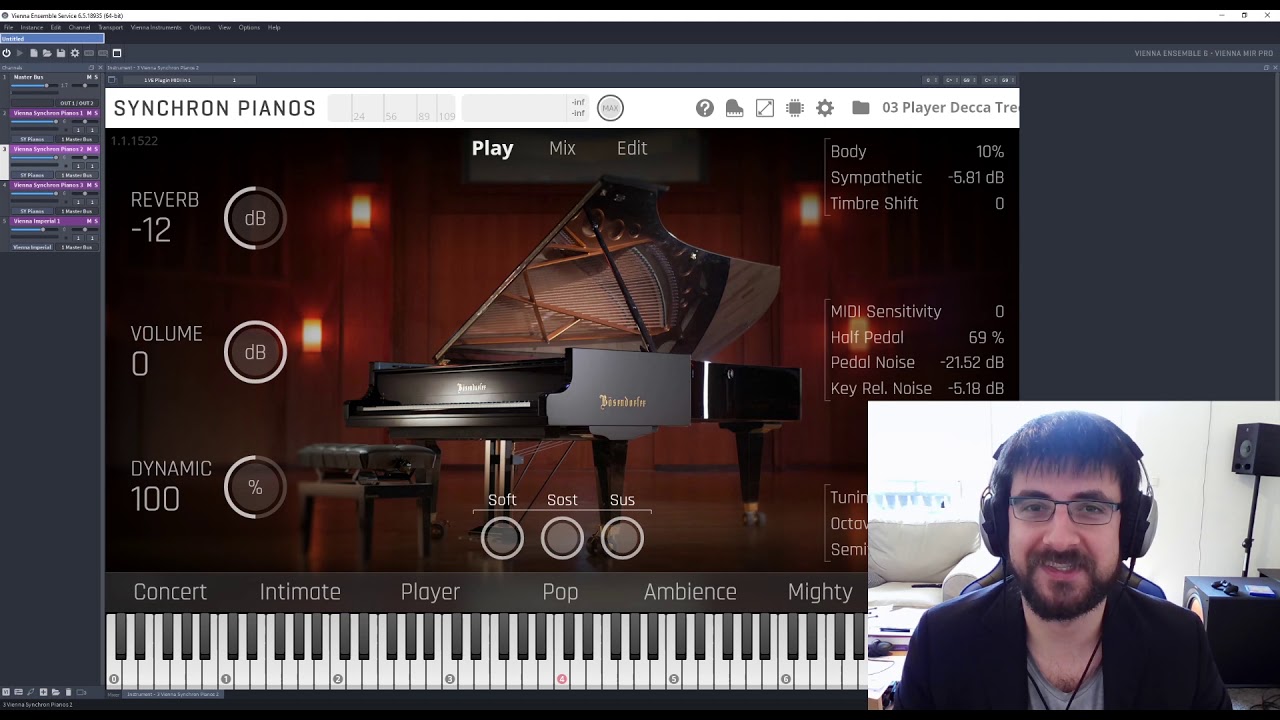 Comparing VSL B&ouml;sendorfers - 280VC, B. Imperial, Vienna Imperial, Upright // Discussion, Playing