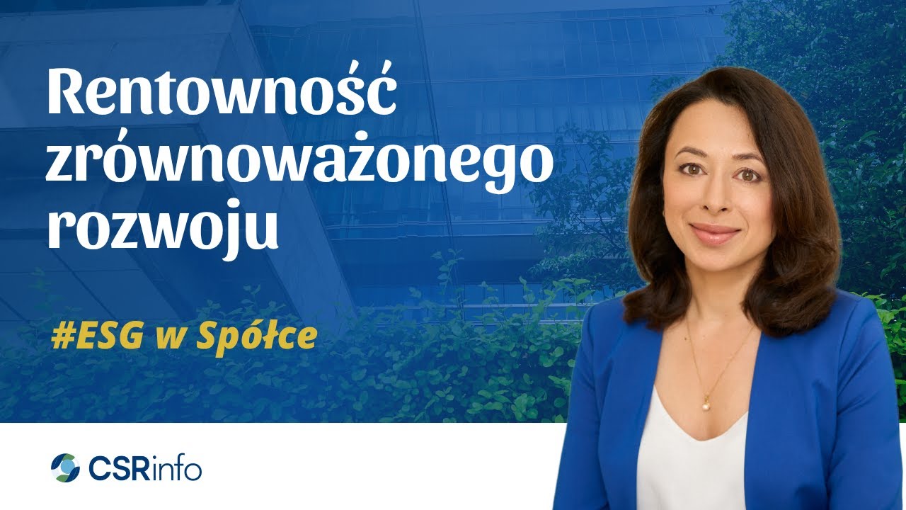 Rentowność zrównoważonego rozwoju