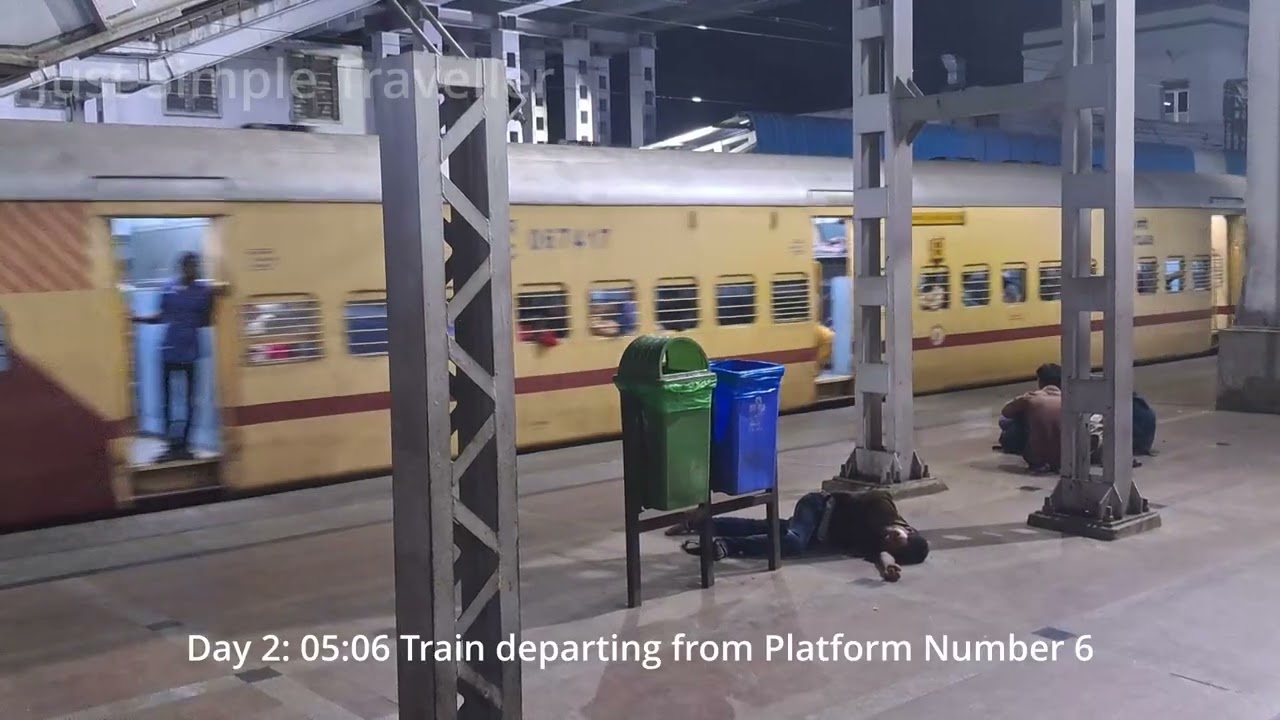 Trip Report 17: 12897- PDY BBS SF Express | Chennai to Vishakhapatnam | AC 3 Tier (3A)