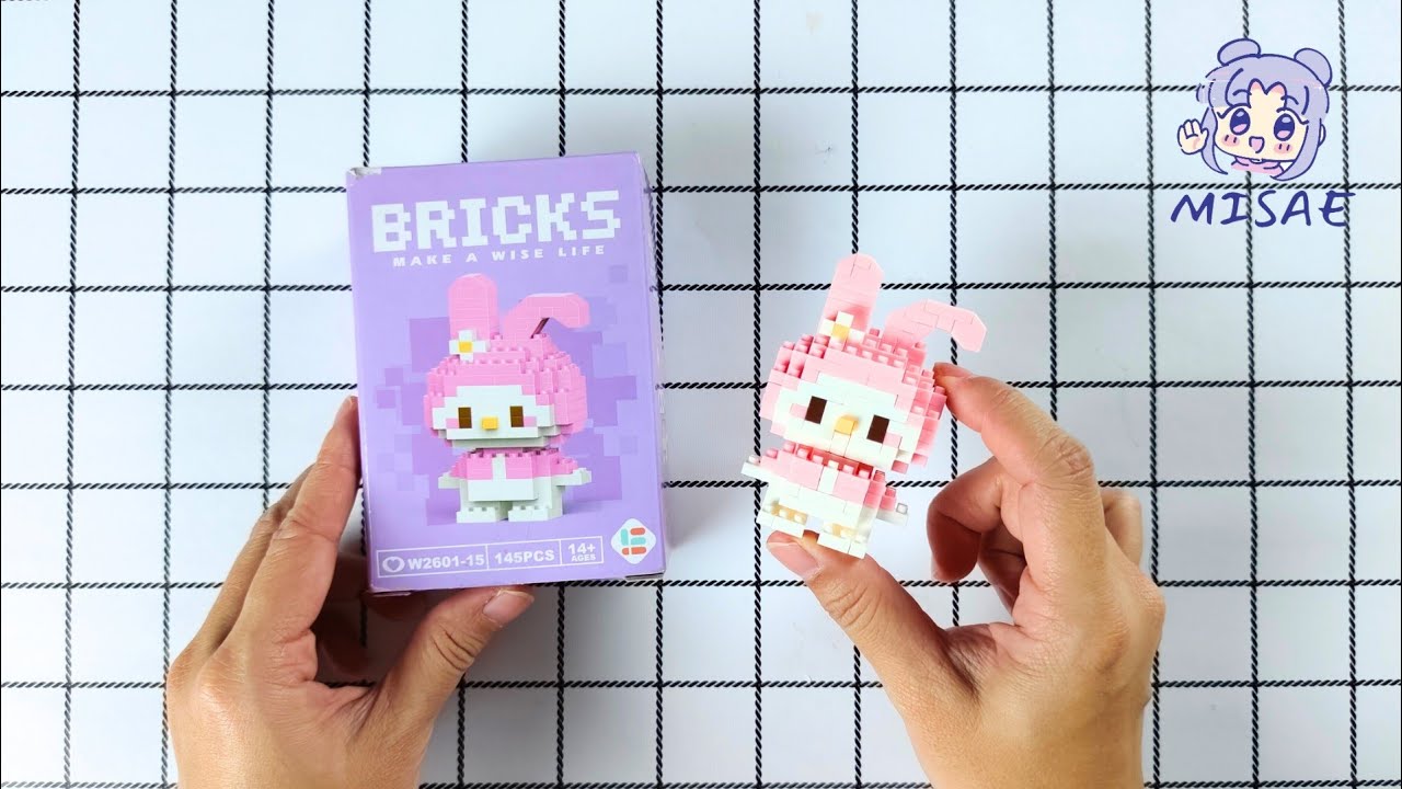 My Melody Bricks | How to Build My Melody Bricks | Sanrio DIY Toys