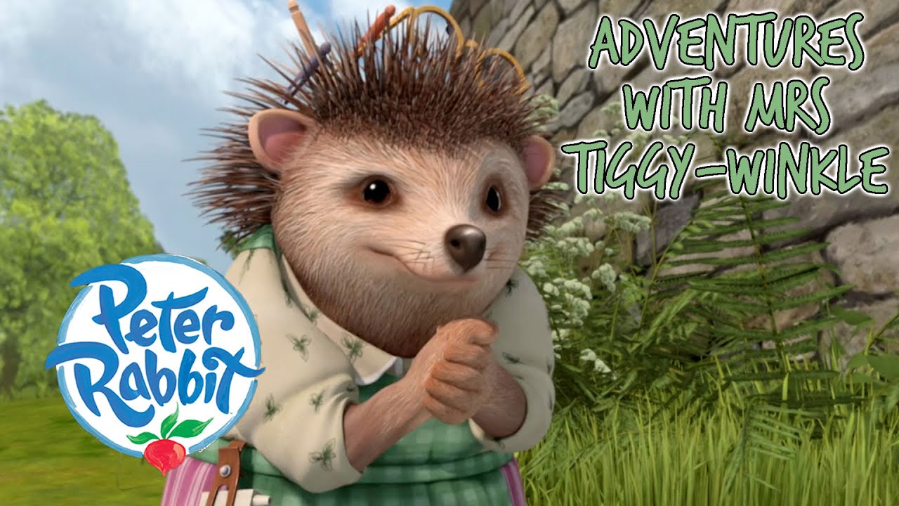 @OfficialPeterRabbit - Adventures with Mrs Tiggy-Winkle 🦔 | Meet the Characters | Cartoons for Kids