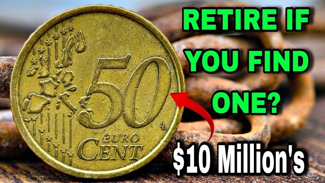 Rare 50 Euro Cent Valuable France, Italy, Germany, Belgium 50 Euro Cent Coins could make you Rich!