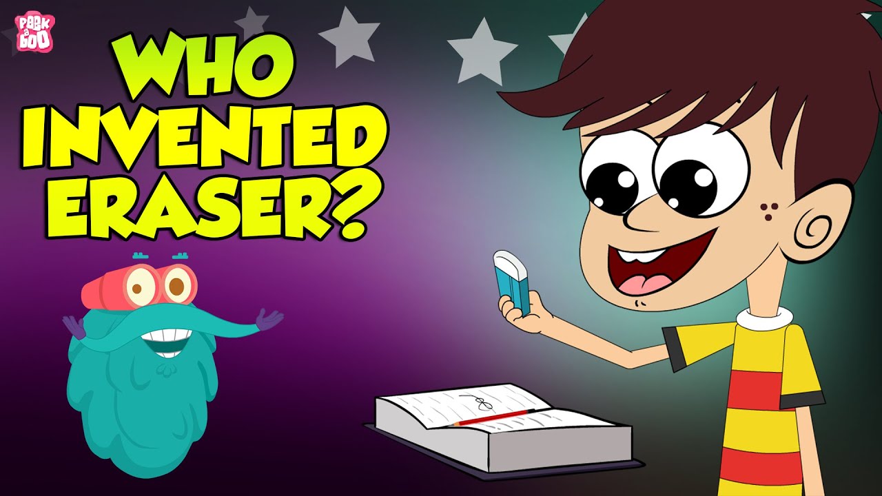 Invention Of Eraser | First Rubber Eraser | The Dr Binocs Show | Peekaboo Kidz