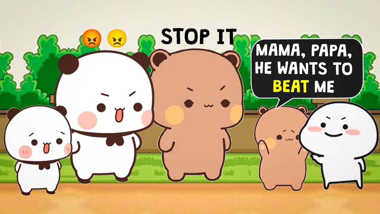 #BDC352 ▶Mocking to Understanding👊🥰Tinki Child Recovery👶 Bubu Dudu| bearpanda | peachgoma