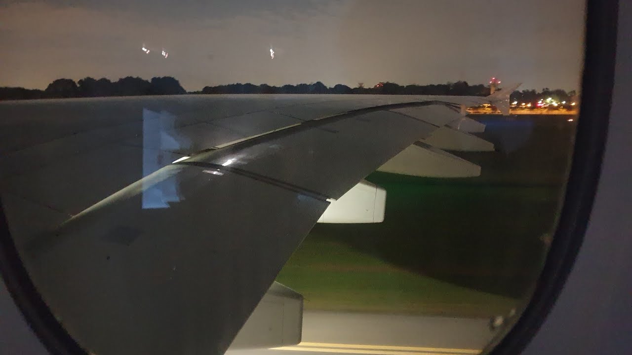 EMIRATES AIRBUS A380 HEAVY TAKEOFF from SIN | A6-EDU