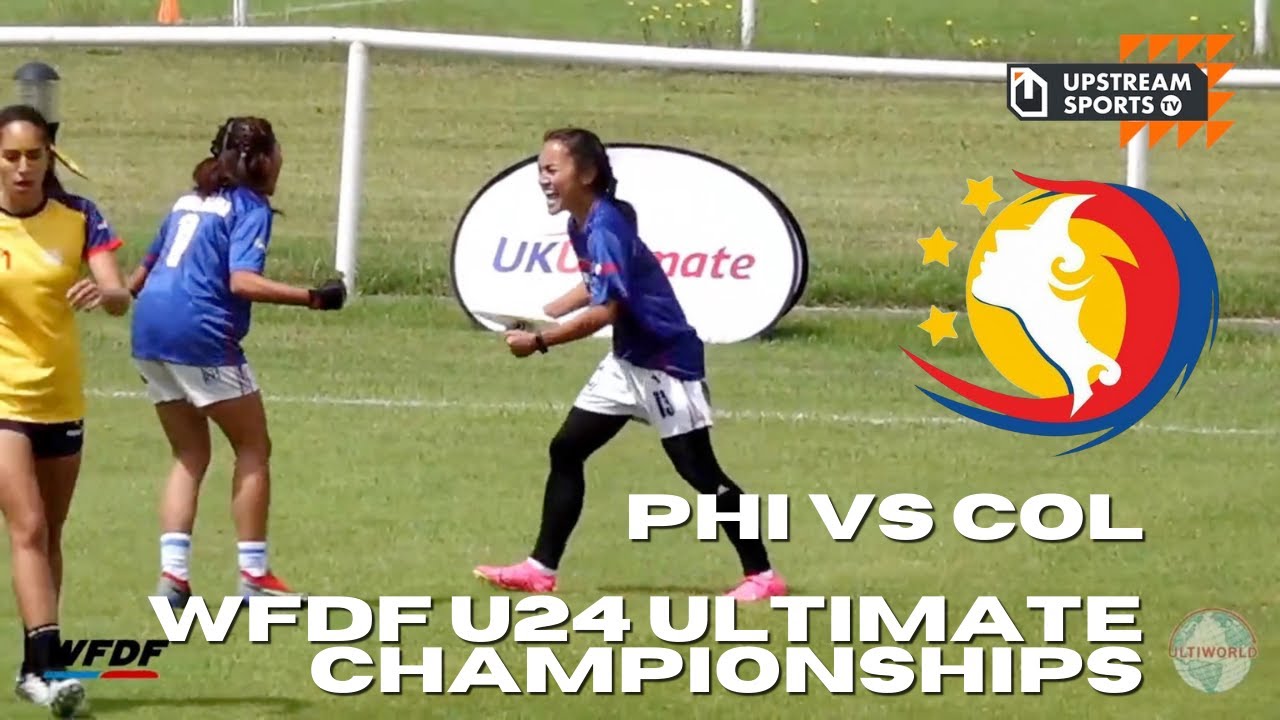 All Binibinis Ultimate Goals! PHI vs COL - WFDF World U24 Ultimate Championships