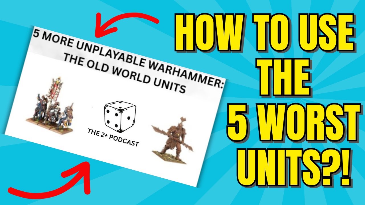 Making the 5 Worst Units Playable | Reaction to 