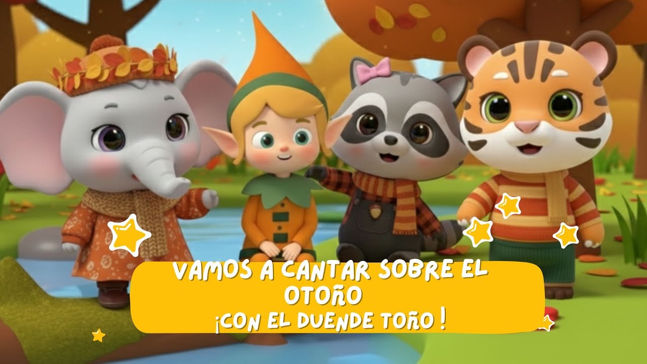 El Duende Toño – Canción del Otoño para Niños | Spanish Autumn Song for Kids 🍁🧚‍♂️