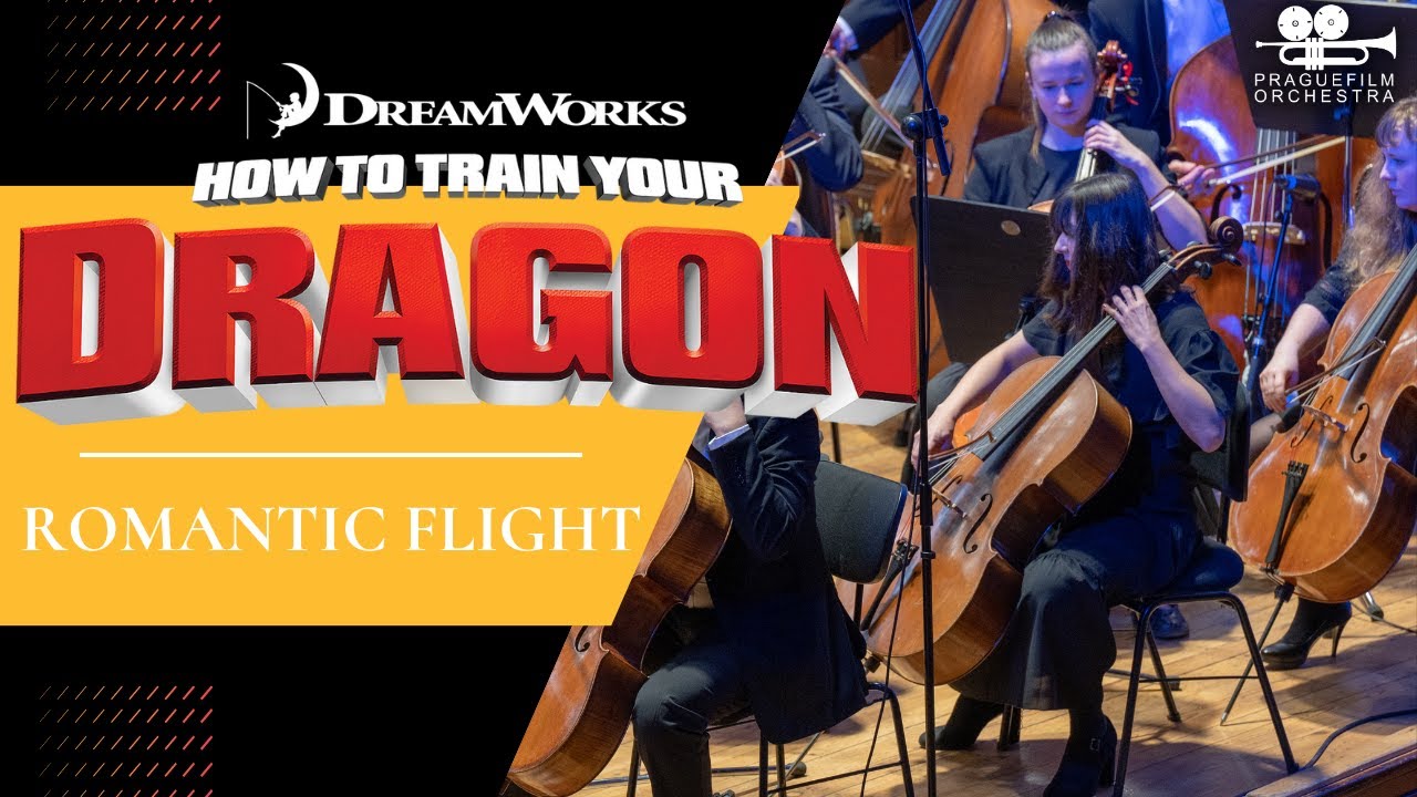 HOW TO TRAIN YOUR DRAGON · Romantic Flight · Prague Film Orchestra