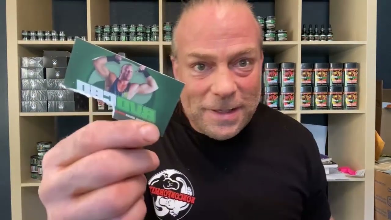 Rob Van Dam Talking about CBD