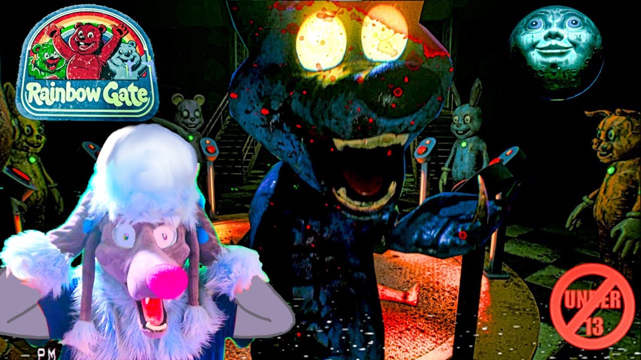 НОВАЯ ХОРРОР-ИГРА С АНИМАТРОНИЧЕСКИМ ТАЛИСМАНОМ! | Rainbow Gate
