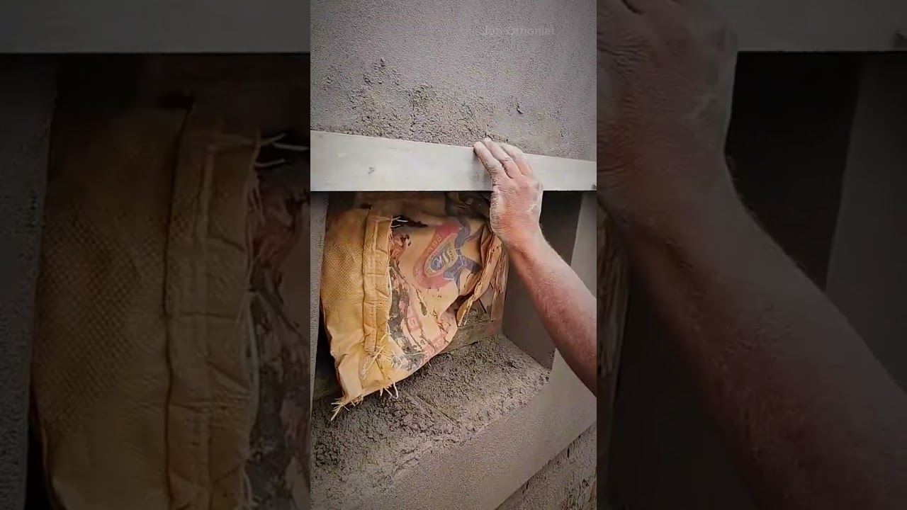 &iexcl;Mira c&oacute;mo este alba&ntilde;il perfecciona el acabado de una ventana!