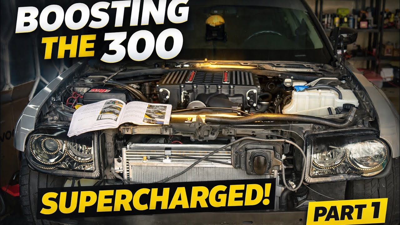 600+ HP Chrysler 300 Build Starts NOW &mdash; Magnuson Install Part 1