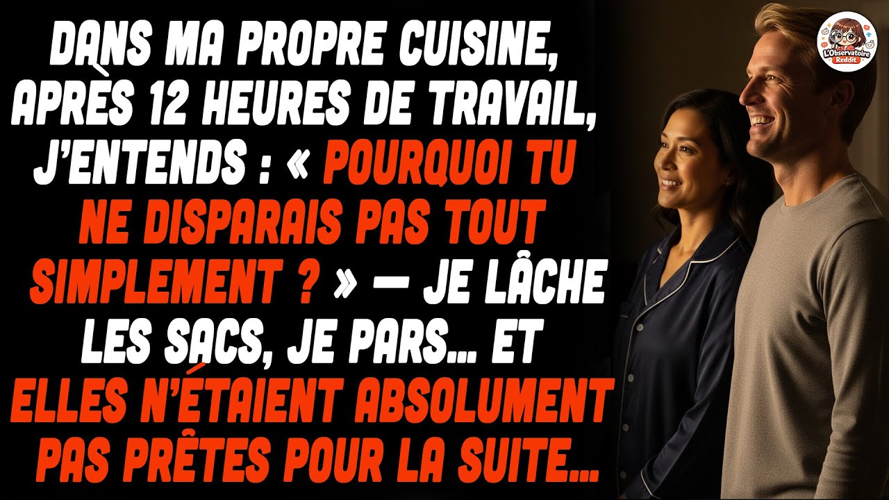 Une Seule Phrase — « Fais Avec » — A Suffi Pour Que Je Parte Et Ne Revienne Jamais.