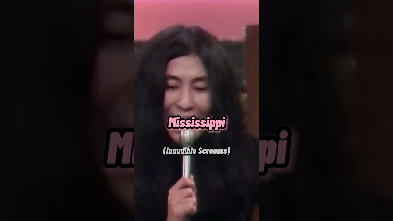 That time Yoko's mic got CUT OFF #music #shorts #beatles